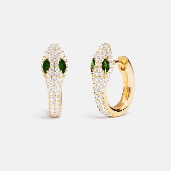 APM Monaco Kaa Hoop Earrings - Picture 1 of 6
